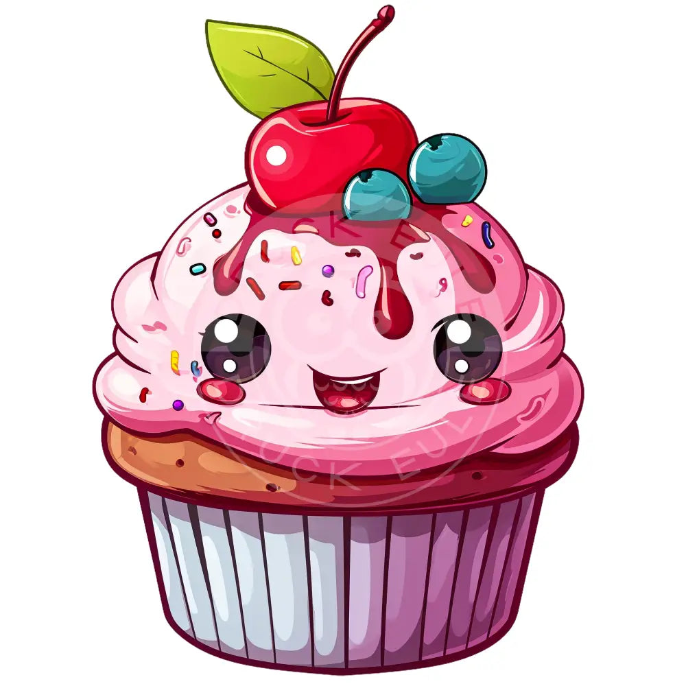 Bügelbild Kawaii Cupcakes 1157-12A