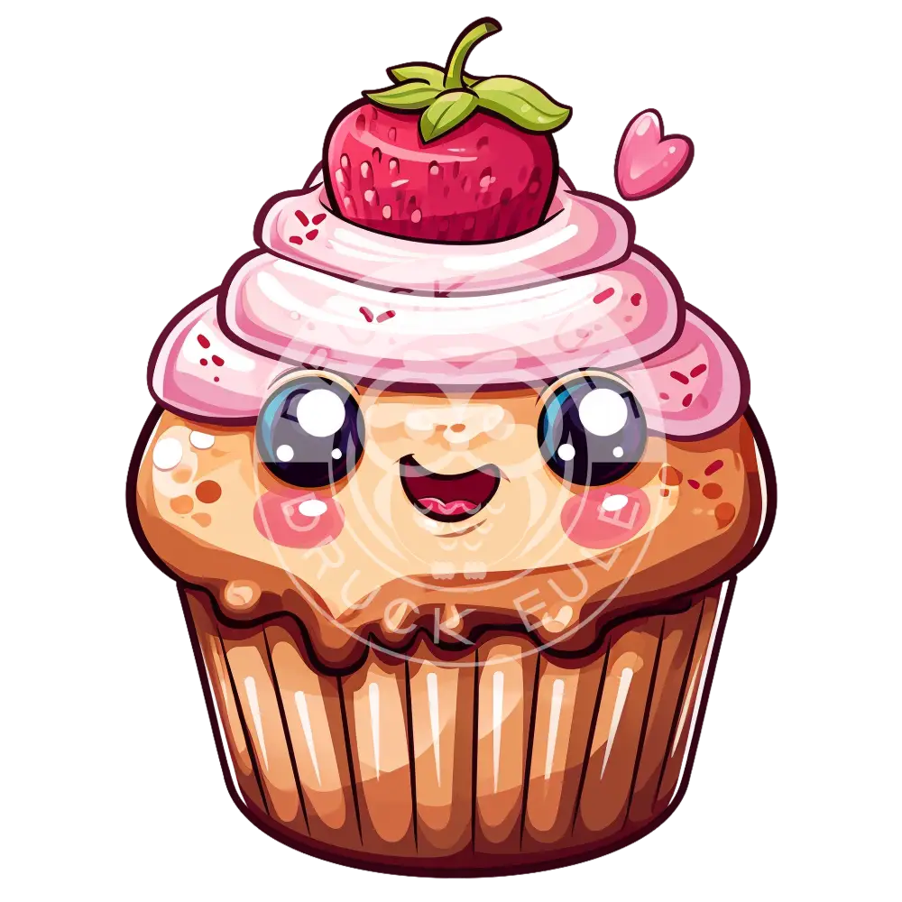 Bügelbild Kawaii Cupcakes 1157-13A