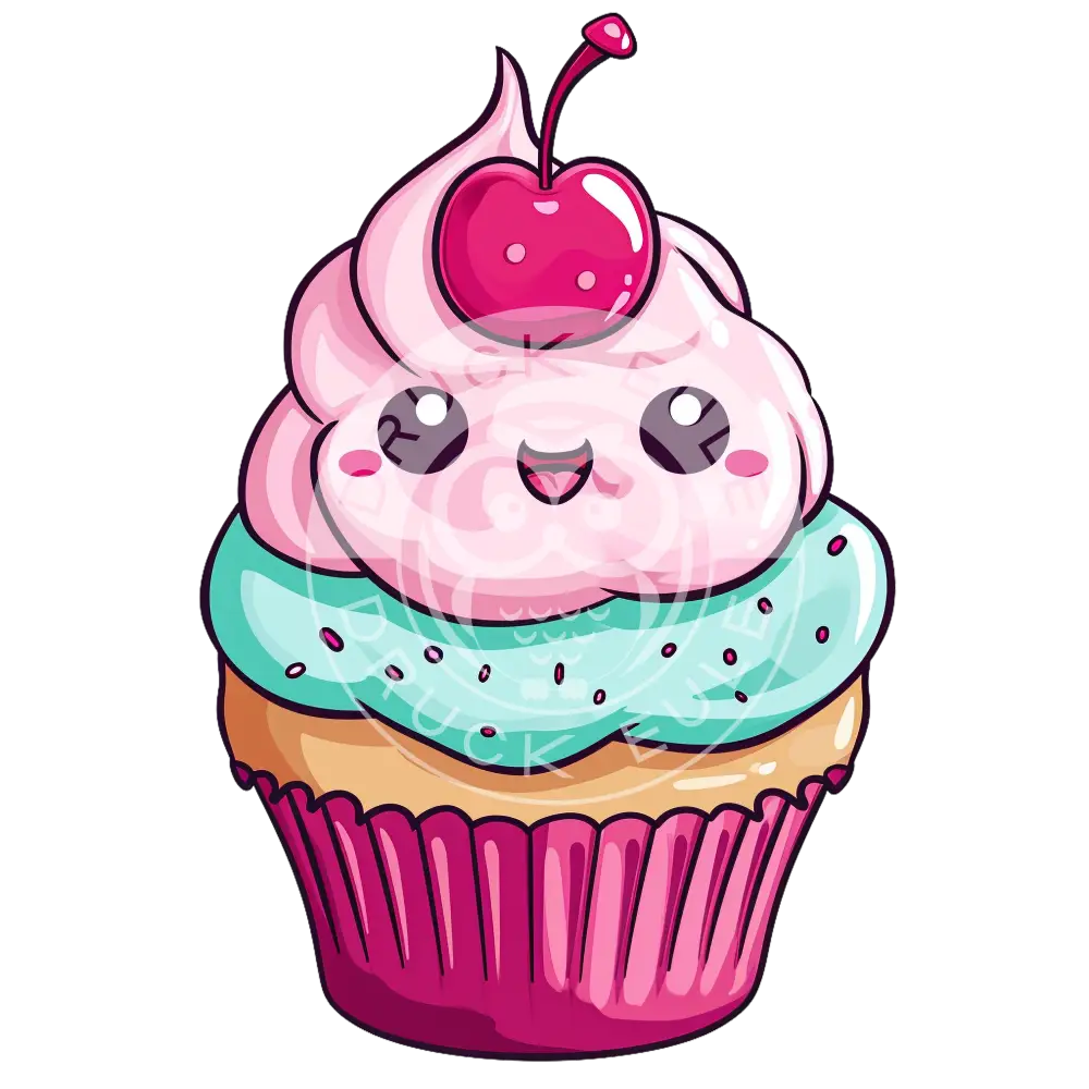 Bügelbild Kawaii Cupcakes 1157-15A