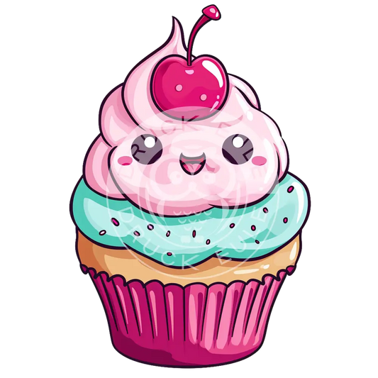 Bügelbild Kawaii Cupcakes 1157-15A