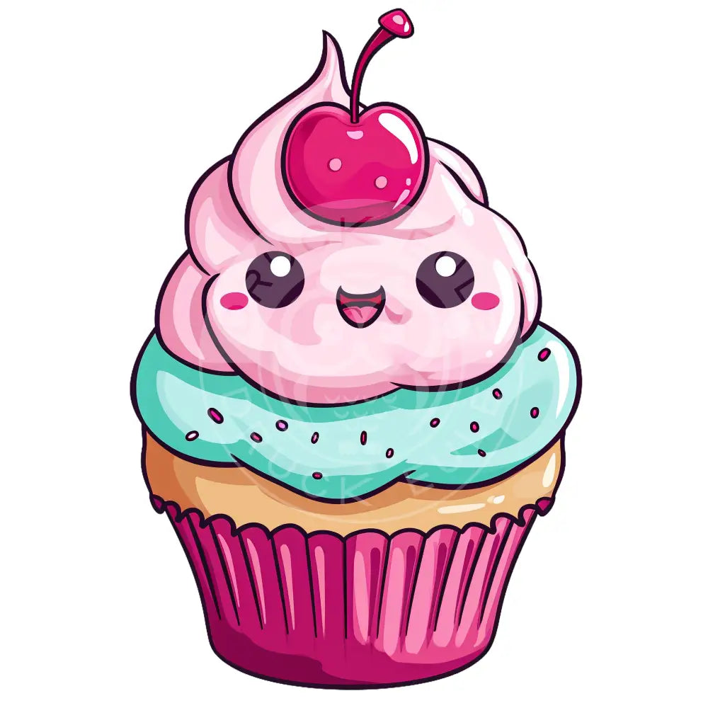 Bügelbild Kawaii Cupcakes 1157-15A