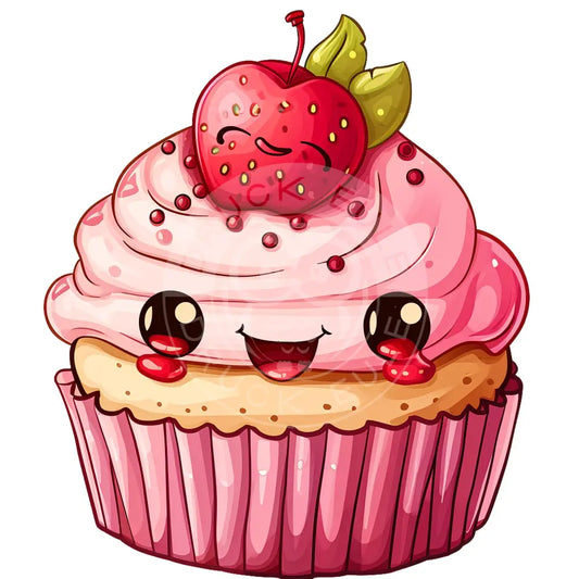 Bügelbild Kawaii Cupcakes 1157-2A
