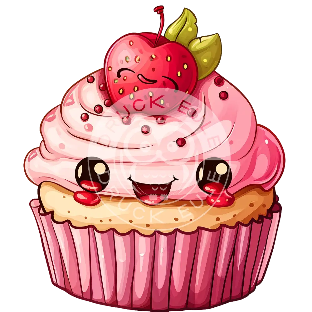 Bügelbild Kawaii Cupcakes 1157-2A