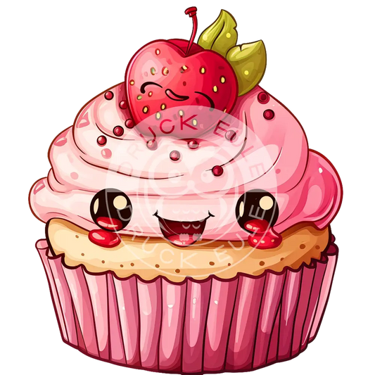 Bügelbild Kawaii Cupcakes 1157-2A