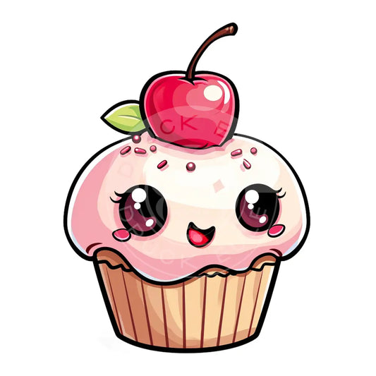 Bügelbild Kawaii Cupcakes 1157-4A