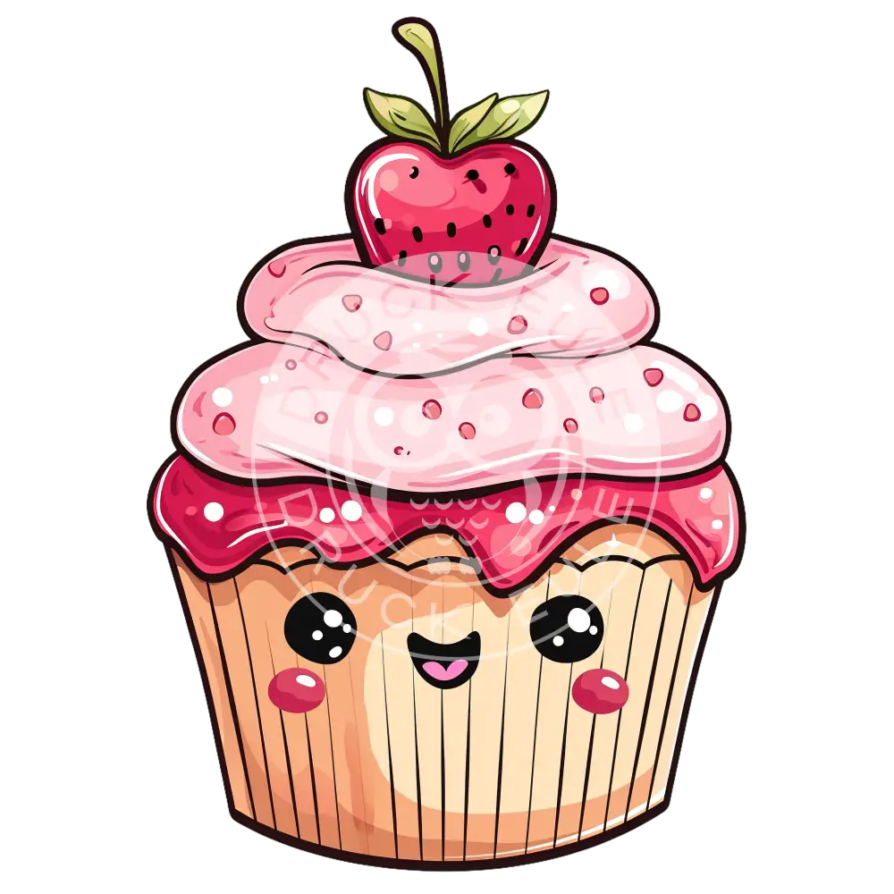 Bügelbild Kawaii Cupcakes 1157-5A