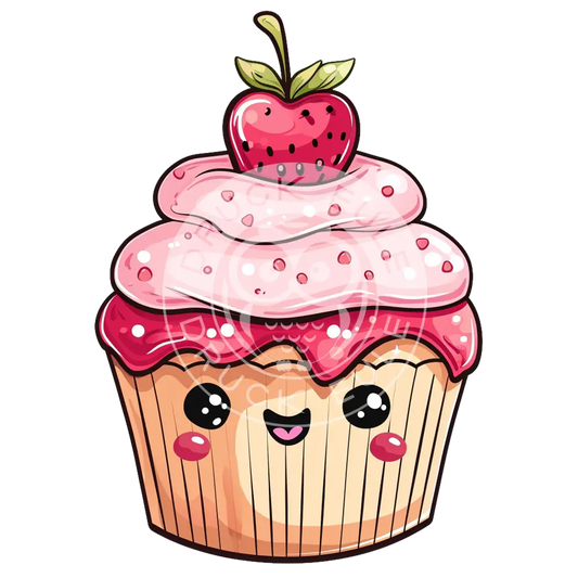 Bügelbild Kawaii Cupcakes 1157-5A