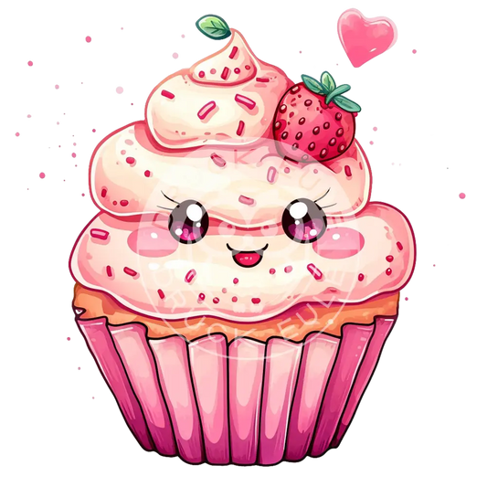 Bügelbild Kawaii Cupcakes 1157-6A