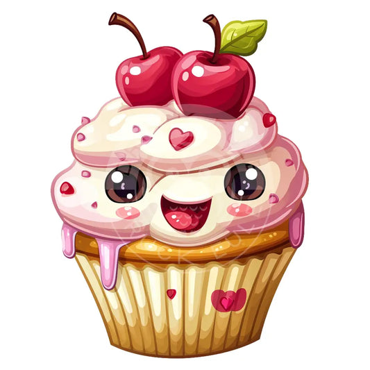Bügelbild Kawaii Cupcakes 1157-7A