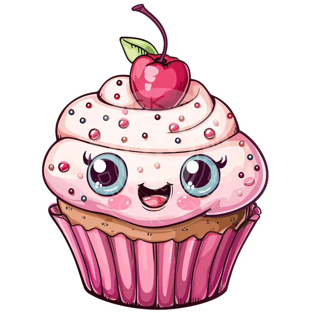 Bügelbild Kawaii Cupcakes 1157-8A