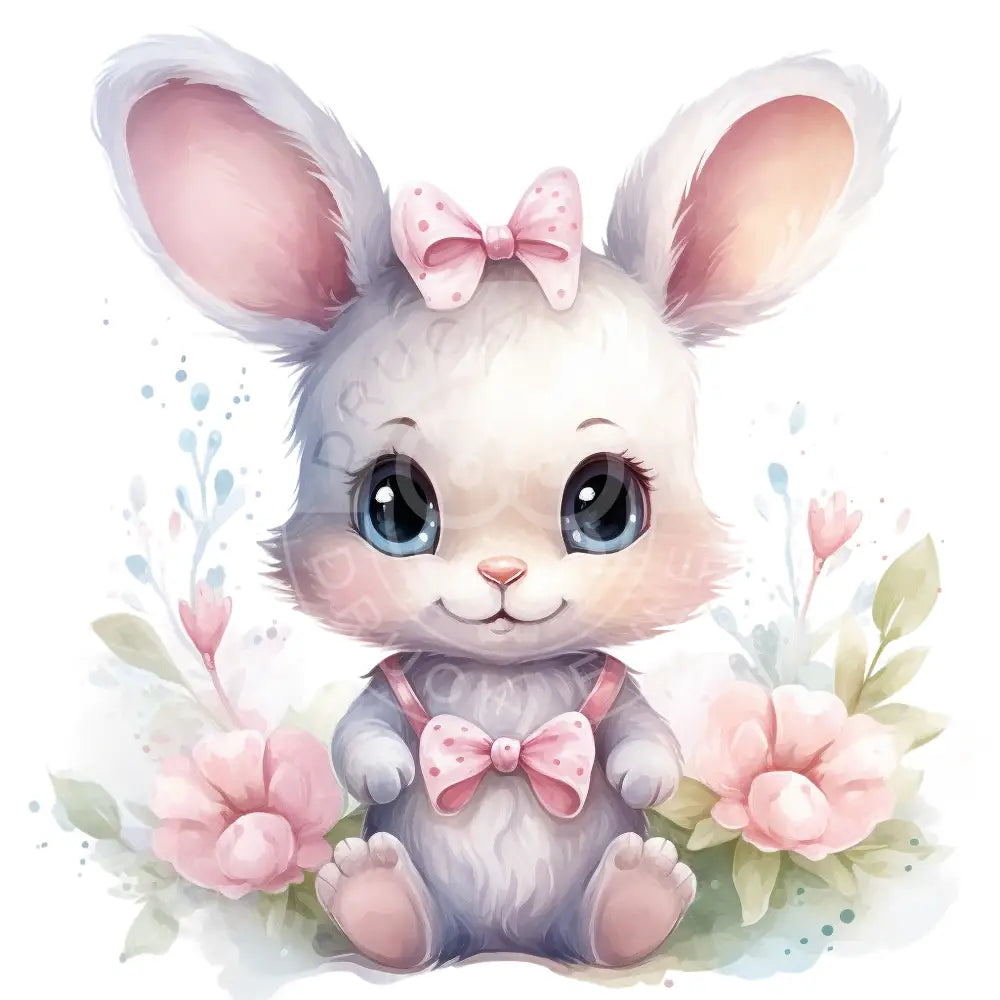 Bügelbild Kawaii Easter Bunnies 1052-15
