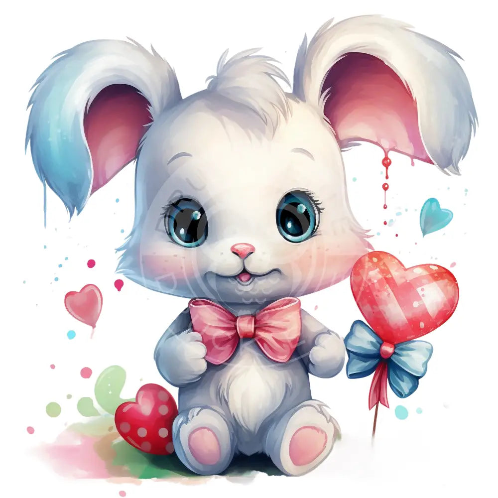 Bügelbild Kawaii Easter Bunnies 1052-23