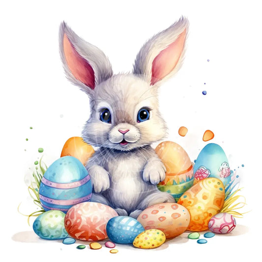Bügelbild Kawaii Easter Bunnies 1052-26