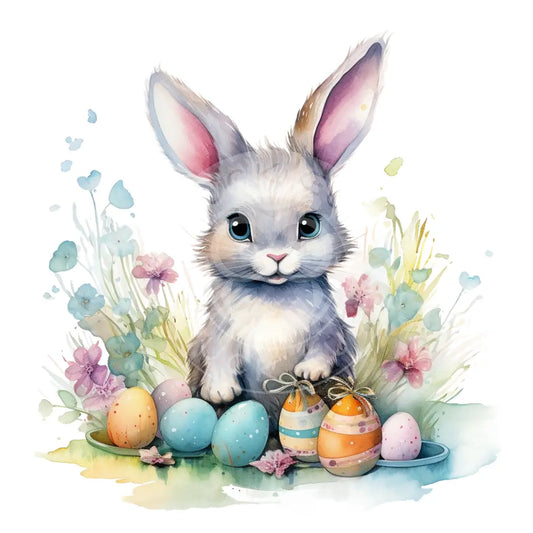 Bügelbild Kawaii Easter Bunnies 1052-28