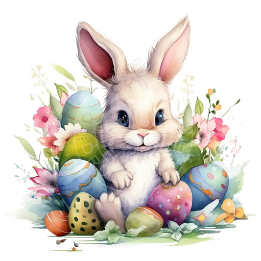 Bügelbild Kawaii Easter Bunnies 1052-3