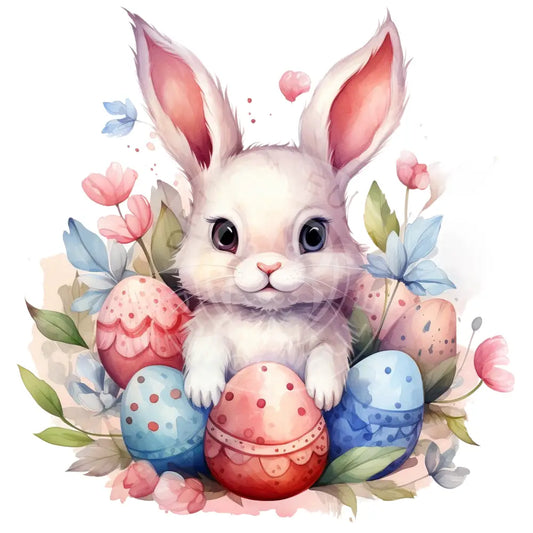 Bügelbild Kawaii Easter Bunnies 1052-4