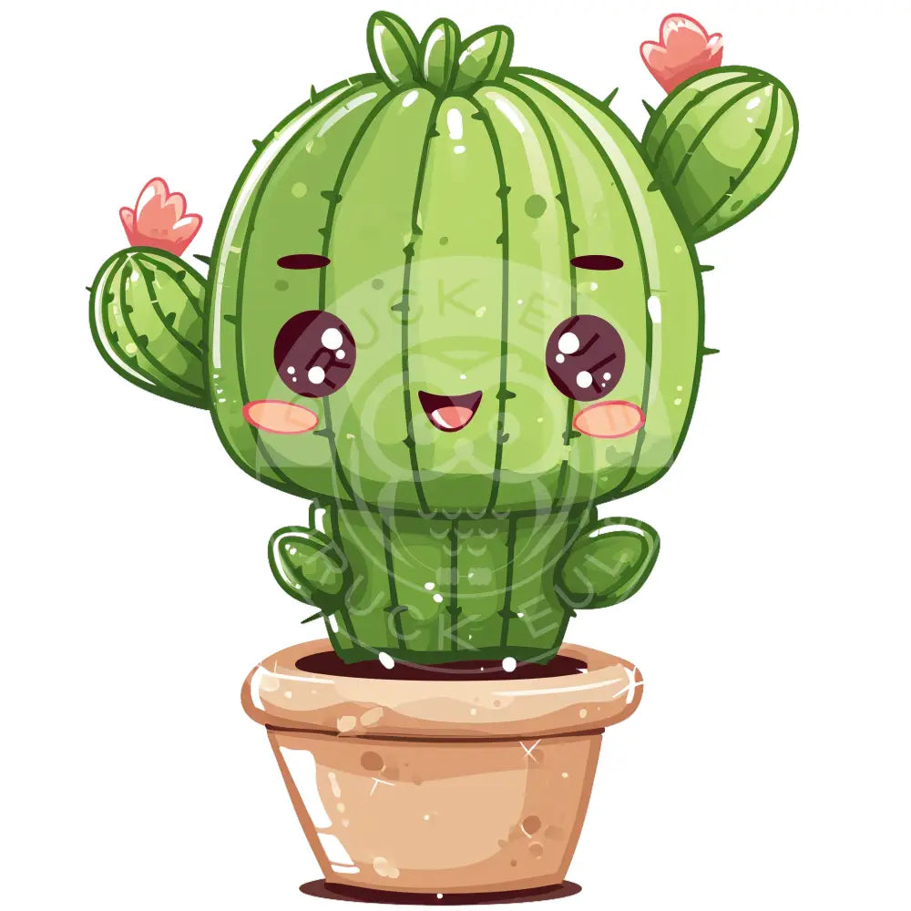 Bügelbild Kawaii Kaktus 1176-12A