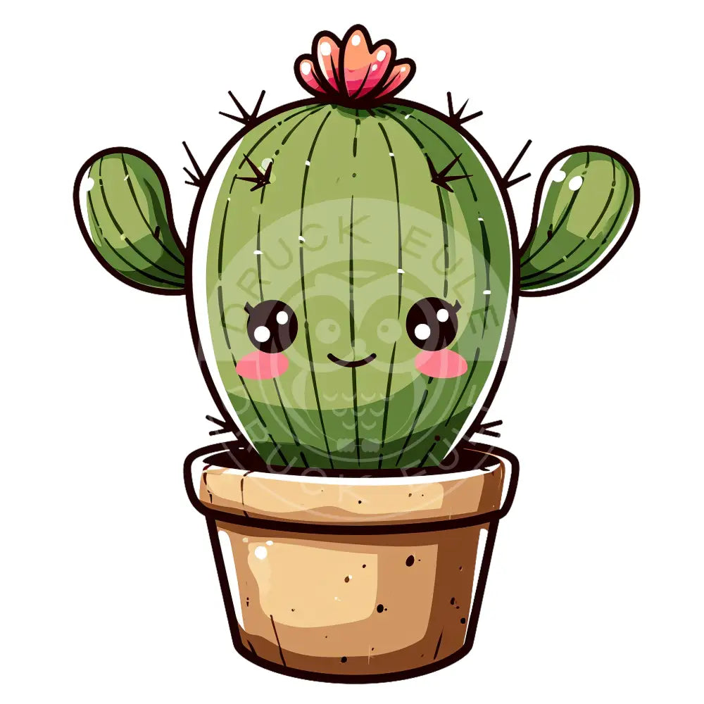 Bügelbild Kawaii Kaktus 1176-15A