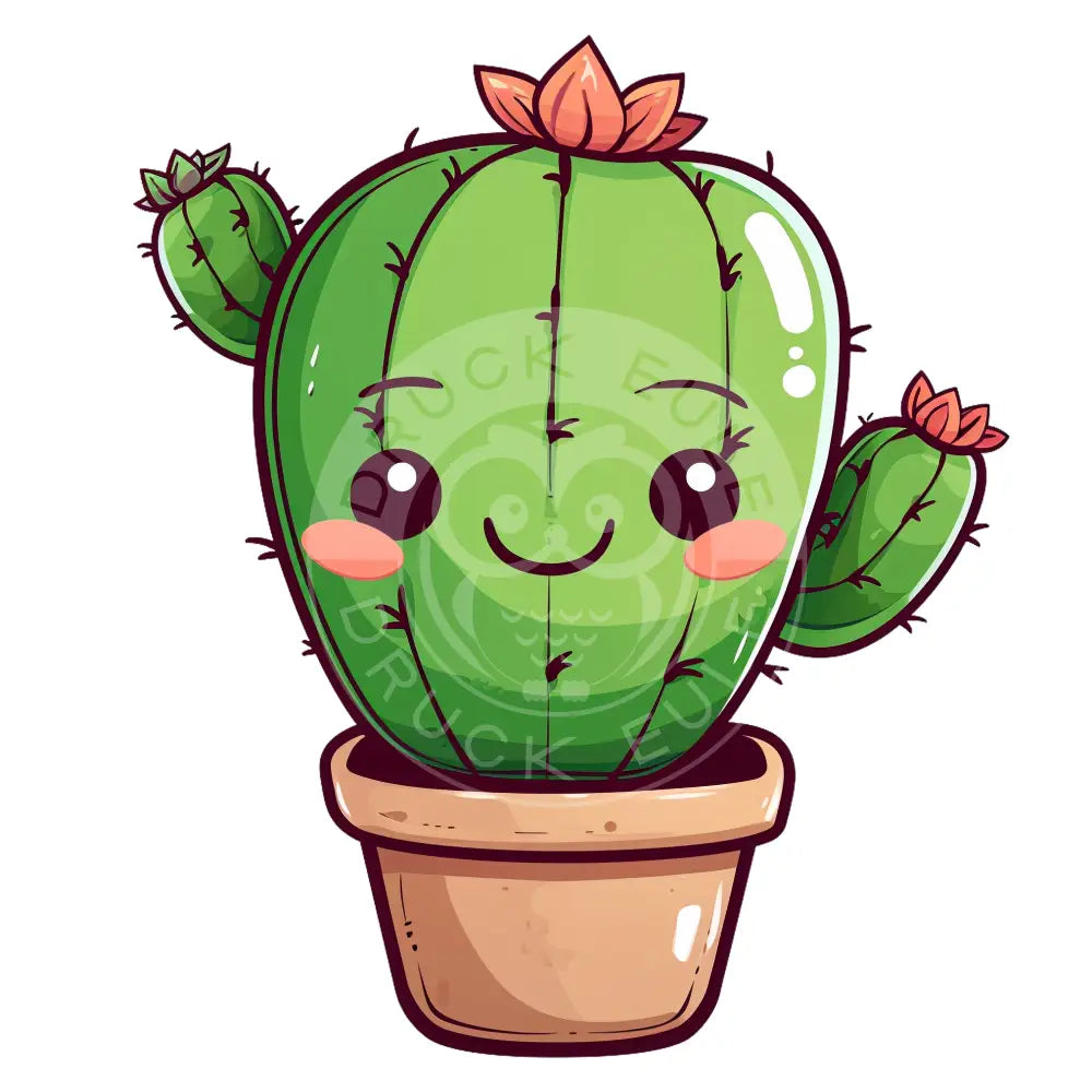 Bügelbild Kawaii Kaktus 1176-9A