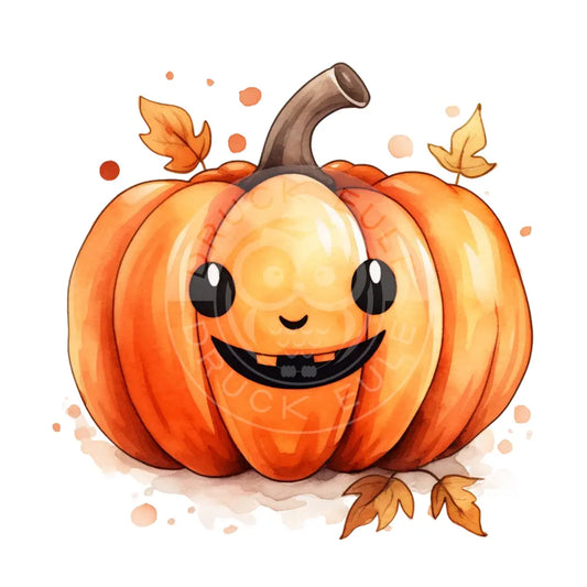 Bügelbild Kawaii Kürbis 473-17