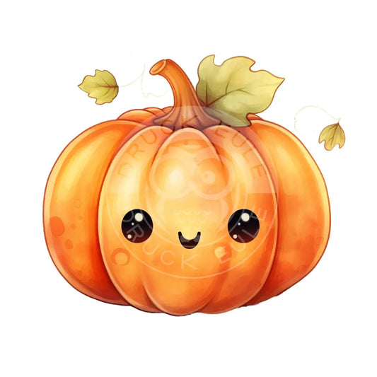 Bügelbild Kawaii Kürbis 473-9