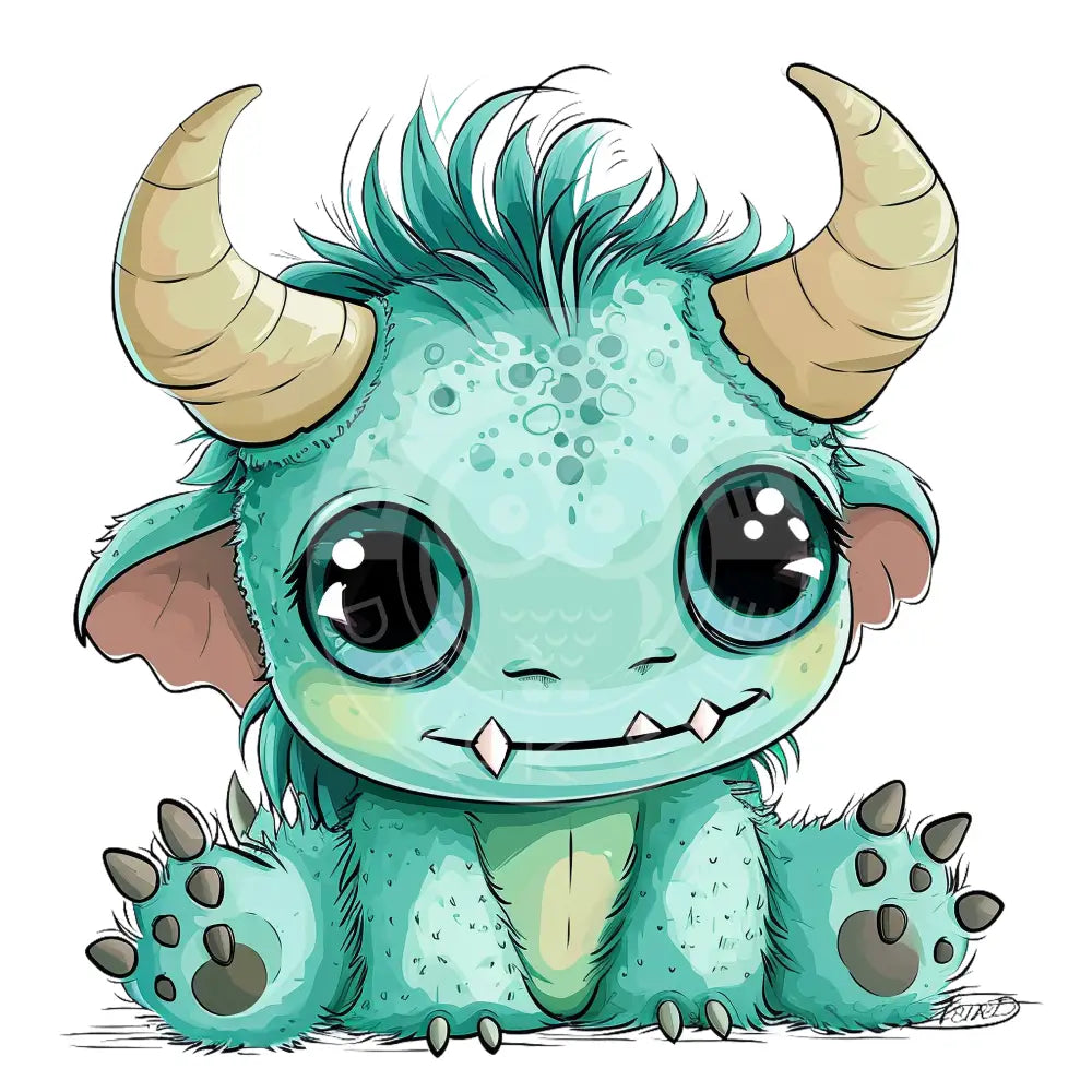 Bügelbild Kawaii Monster 1159-4A