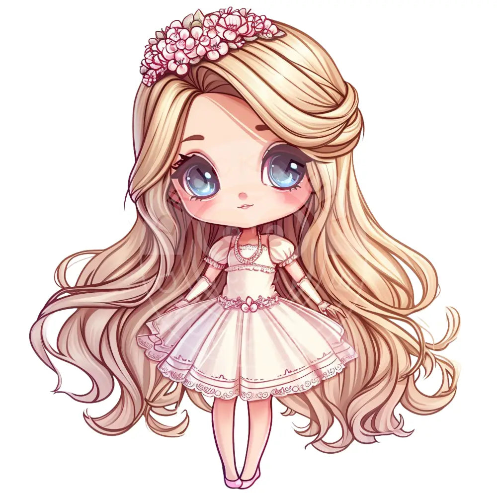 Bügelbild Kawaii Prinzessin 1155-14A