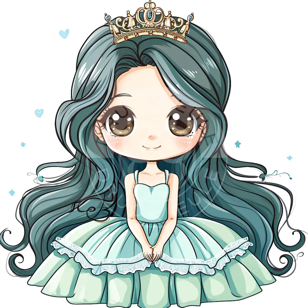 Bügelbild Kawaii Prinzessin 1155-15A