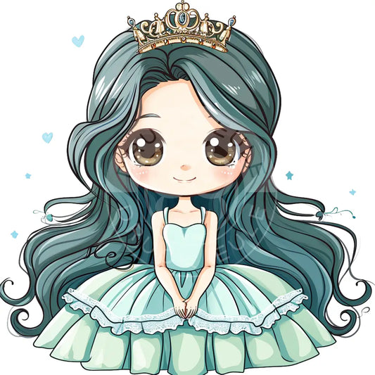 Bügelbild Kawaii Prinzessin 1155-15A