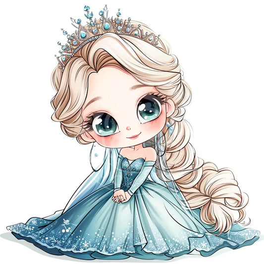 Bügelbild Kawaii Prinzessin 1155-2A