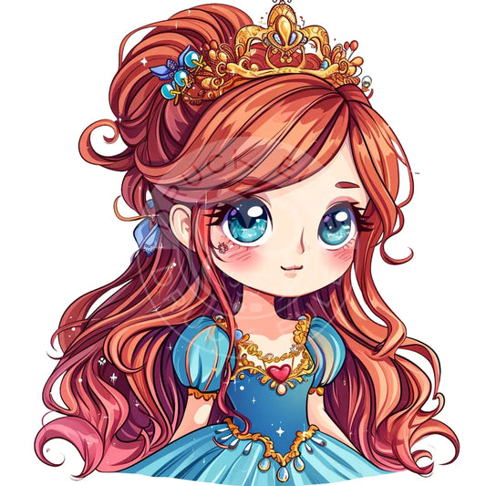 Bügelbild Kawaii Prinzessin 1155-5A