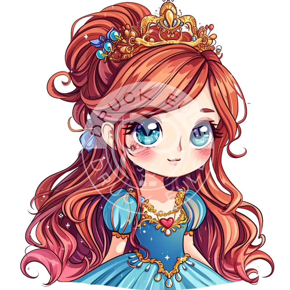 Bügelbild Kawaii Prinzessin 1155-5A