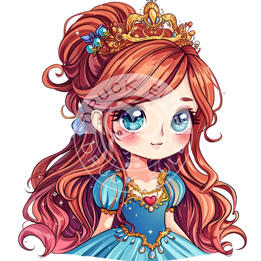 Bügelbild Kawaii Prinzessin 1155-5A