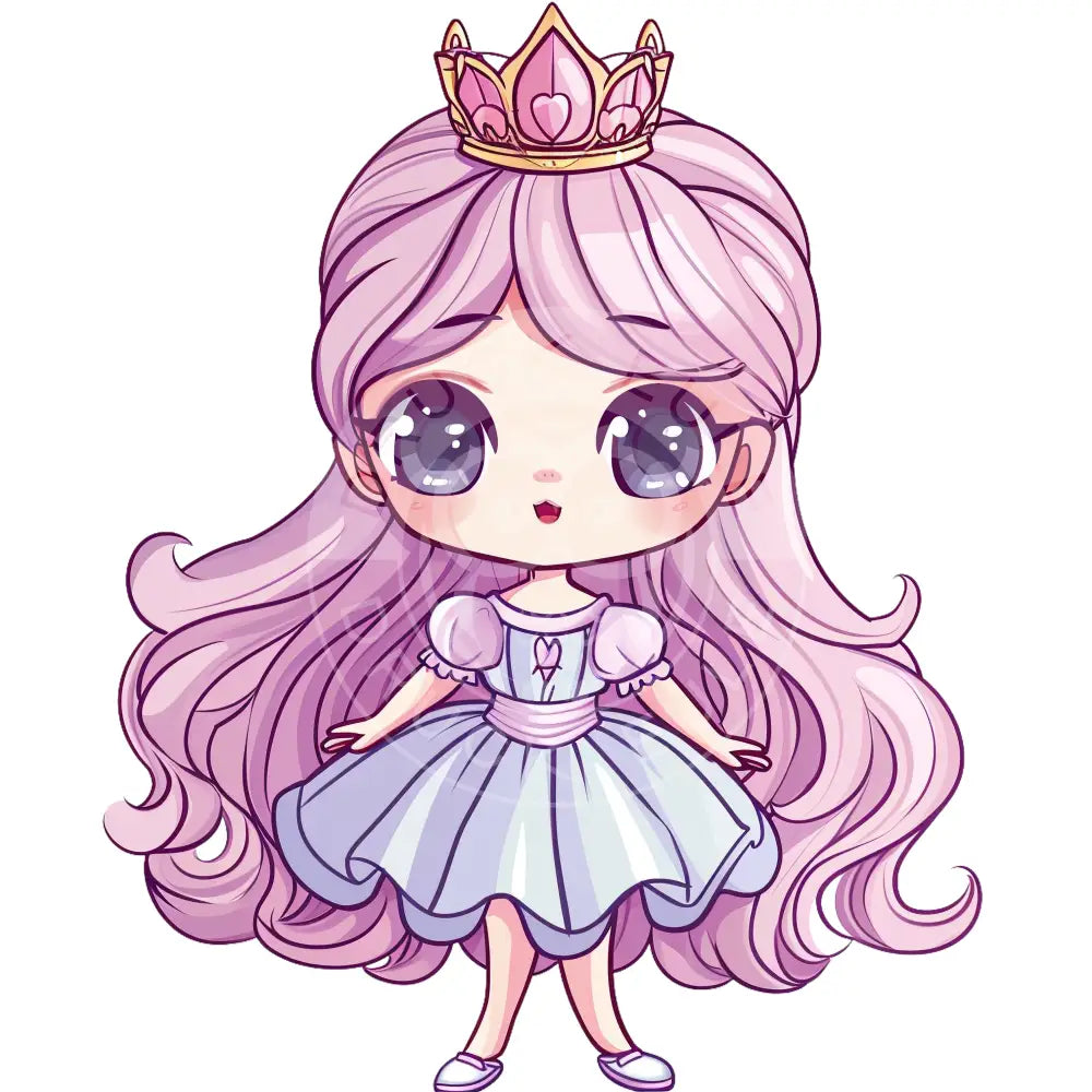 Bügelbild Kawaii Prinzessin 1155-9A