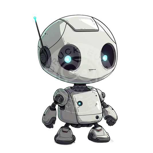 Bügelbild Kawaii Roboter 1156-3A