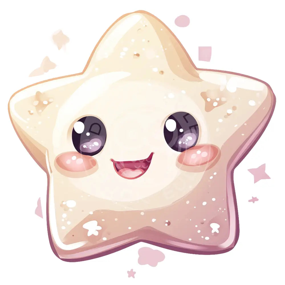 Bügelbild Kawaii Sterne 1185-12A