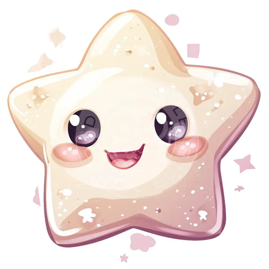 Bügelbild Kawaii Sterne 1185-12A