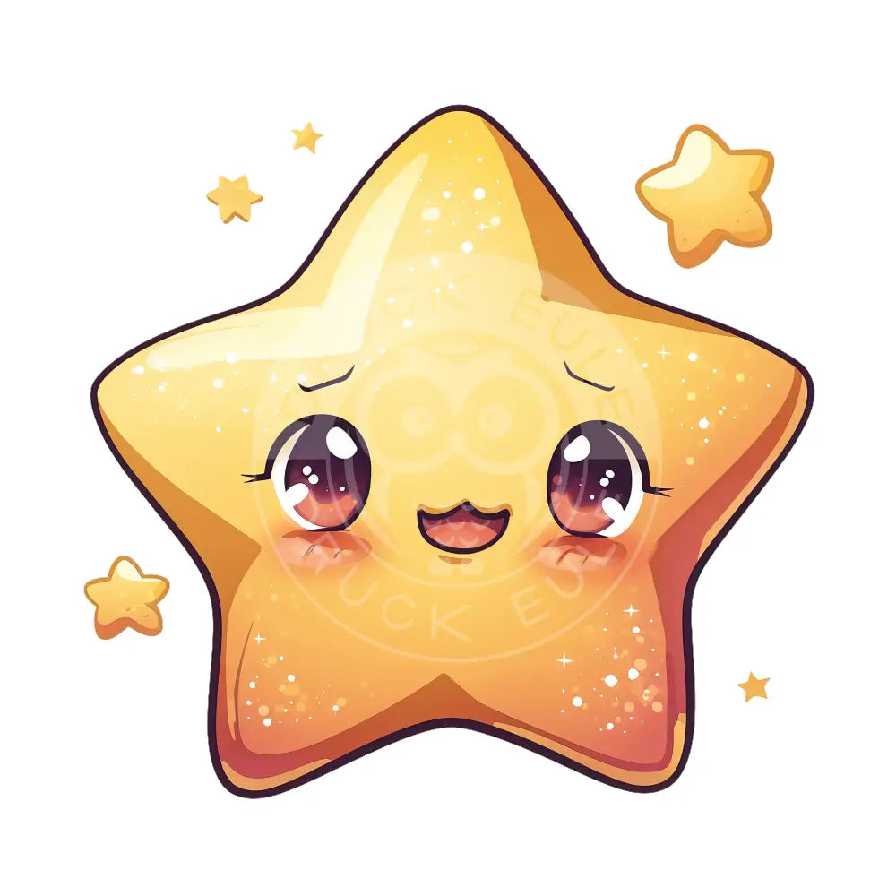 Bügelbild Kawaii Sterne 1185-6A