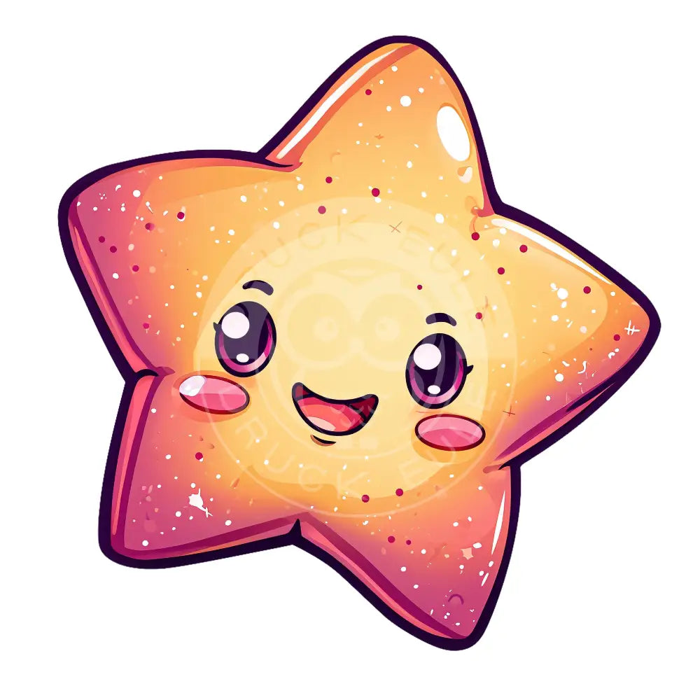 Bügelbild Kawaii Sterne 1185-8A