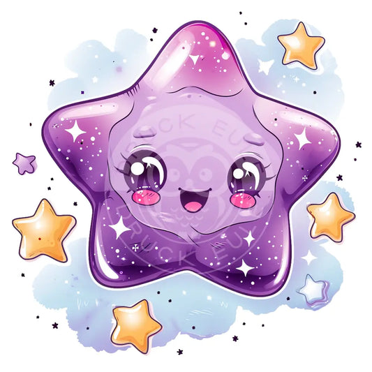 Bügelbild Kawaii Sterne 1185-9A