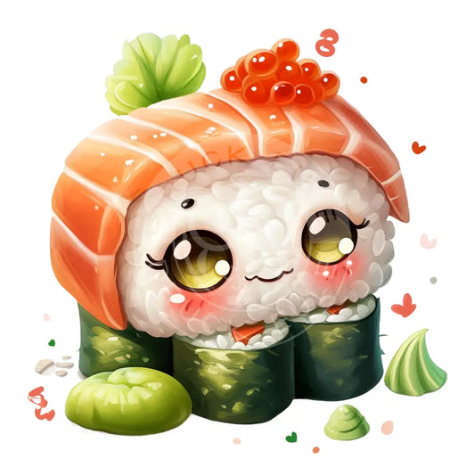 Bügelbild Kawaii Sushi 1158-6A