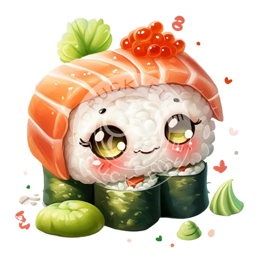 Bügelbild Kawaii Sushi 1158-6A