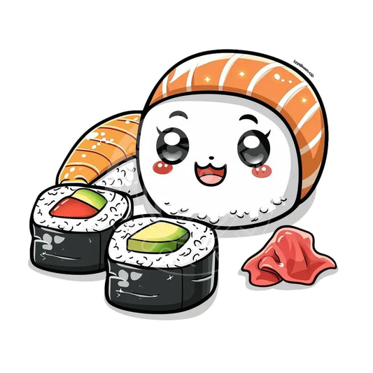 Bügelbild Kawaii Sushi 1158-7A