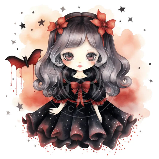 Bügelbild Kawaii Vampier 468-1