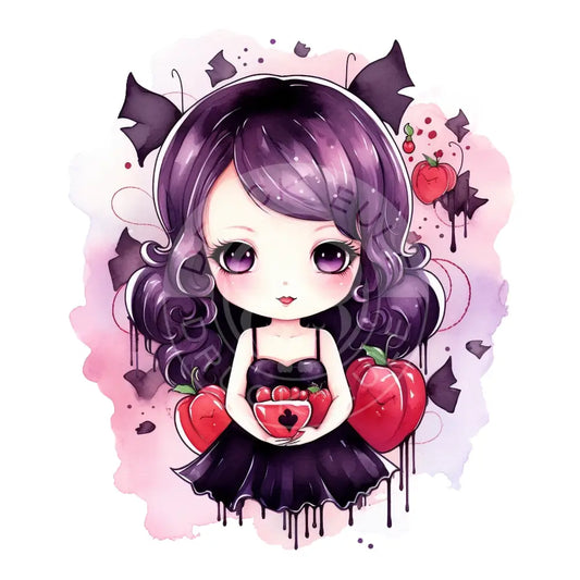 Bügelbild Kawaii Vampier 468-11