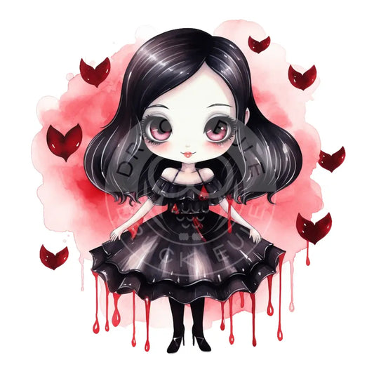 Bügelbild Kawaii Vampier 468-12