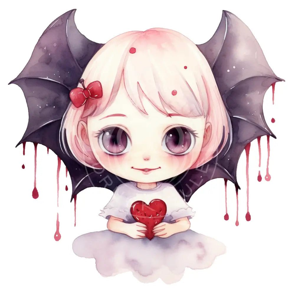 Bügelbild Kawaii Vampier 468-13