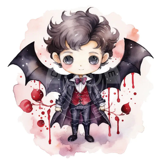 Bügelbild Kawaii Vampier 468-15