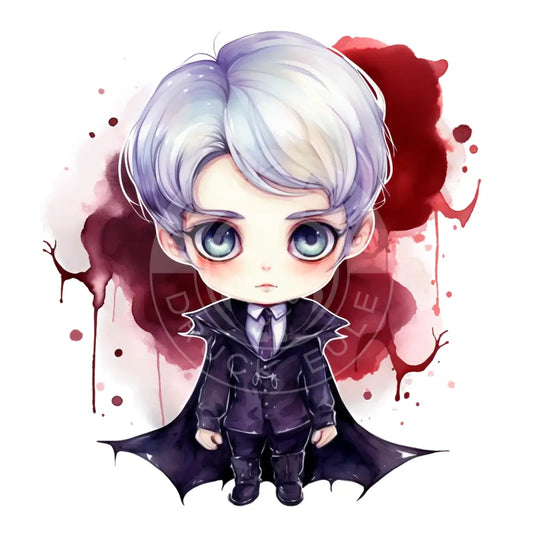 Bügelbild Kawaii Vampier 468-3