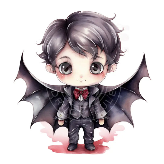 Bügelbild Kawaii Vampier 468-4